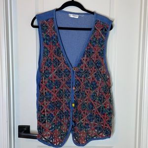 Vintage‎ denim vest